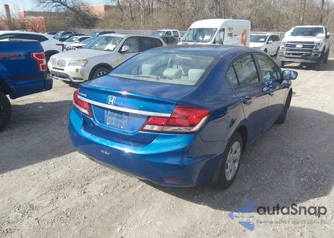 2014 Honda Civic Lx из США, поврежденный, VIN 19XFB2F5XEE035677